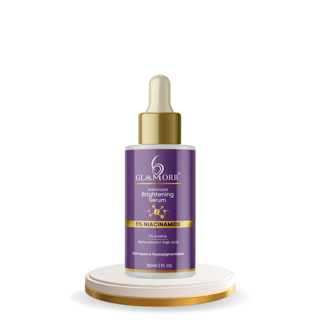 Glaamorr Complete Glow Skincare Combo (3-in-1) Gentle Foaming Cleanser (100ml), Lumine Glow Sunscreen SPF 50+++ (50ml) , Brightening Serum (30ml)