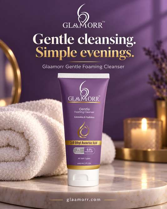 Gentle Foaming Cleanser: How to Build a Simple Evening Cleansing Routine