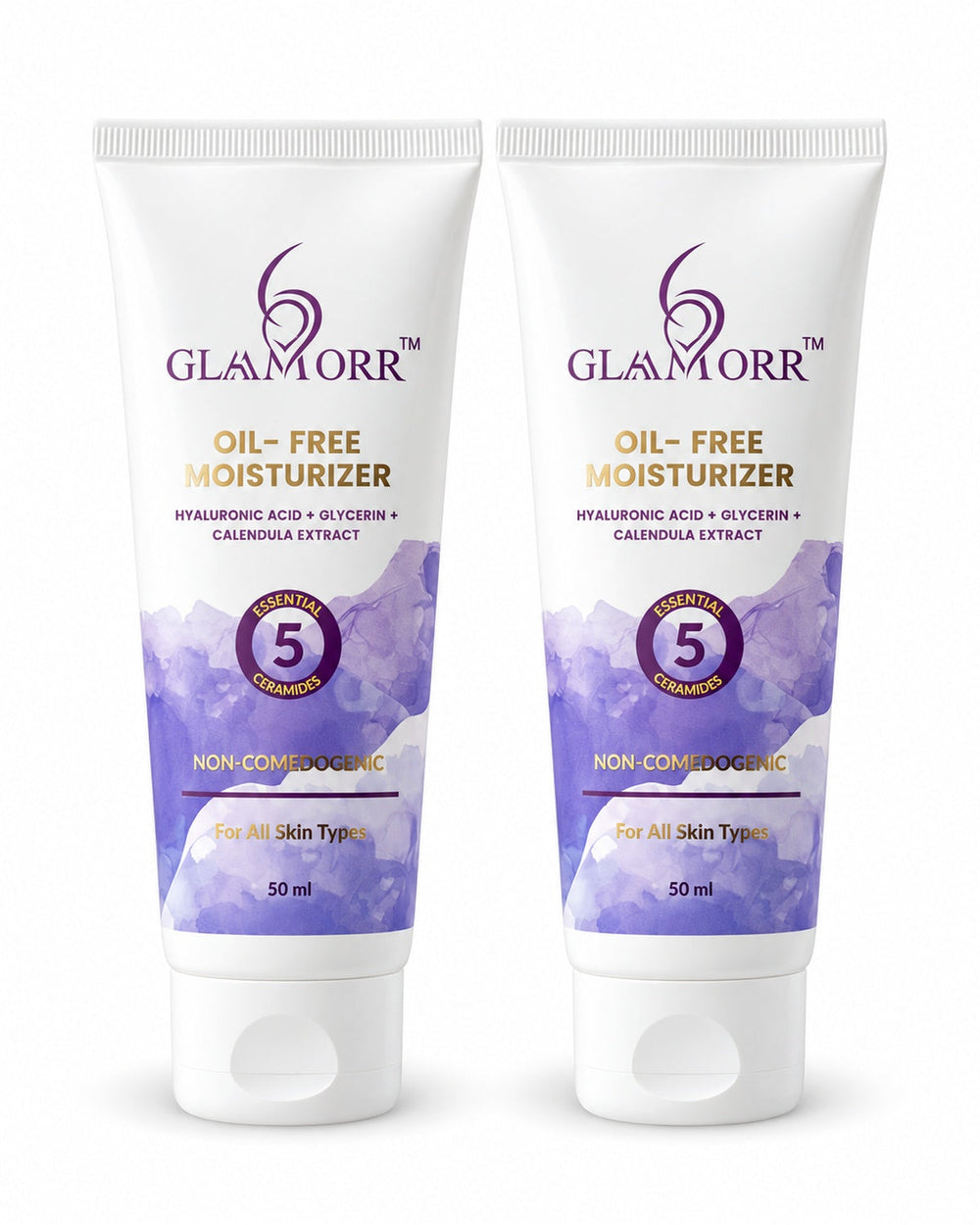 Glaamorr 2 × Oil-Free Moisturizer (50 ml)