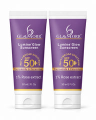 Glaamorr 2 × Lumine Glow Sunscreen SPF 50+ PA+++ (50 ml)