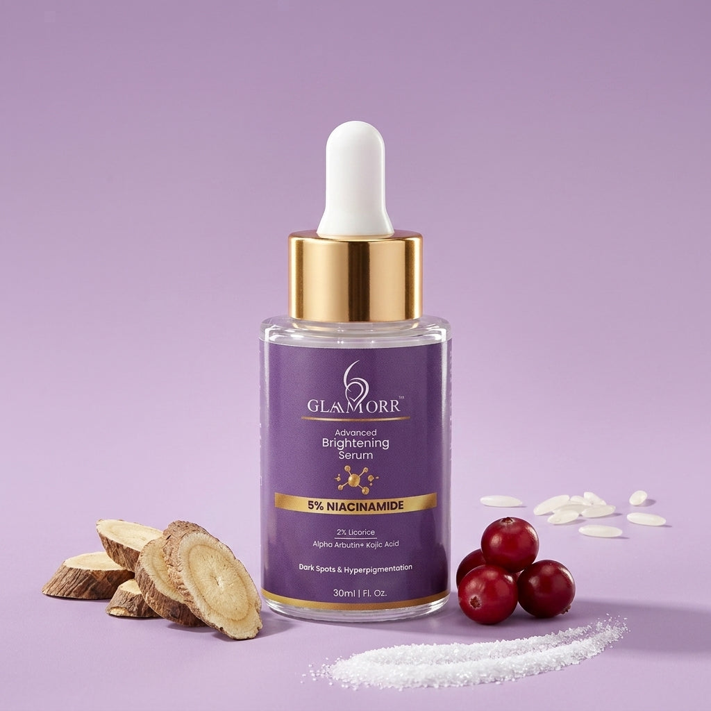 Brightening Serum with 5% Niacinamide | Dark Spot Corrector, Oil Control & Even Skin Tone | For Men & Women (30ml)