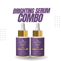 Brightening Serum with 5% Niacinamide | Dark Spot Corrector, Oil Control & Even Skin Tone | For Men & Women (30ml) - PACK OF 2